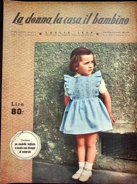 La donna, la casa, il bambino: rivista mensile di ricamo, …