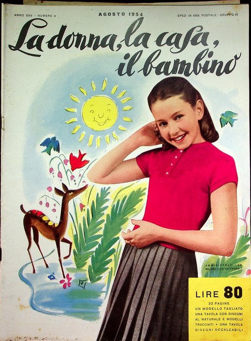 La donna, la casa, il bambino: rivista mensile di ricamo, …