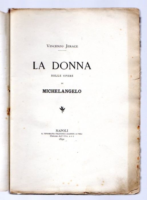 La donna nelle opere di Michelangelo.