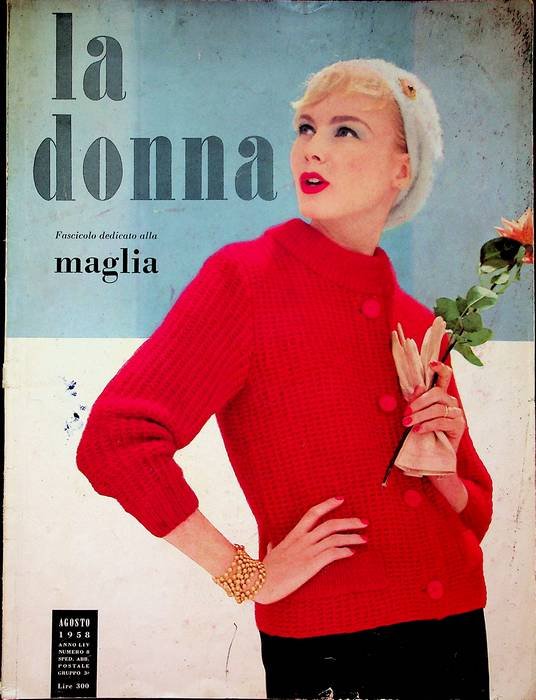 La donna: numero dedicato alla maglia.