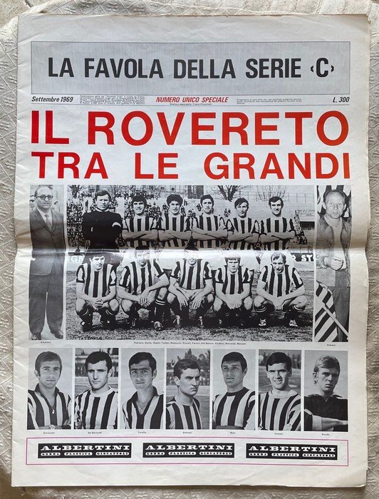 La favola della serie "C": il Rovereto tra le grandi.