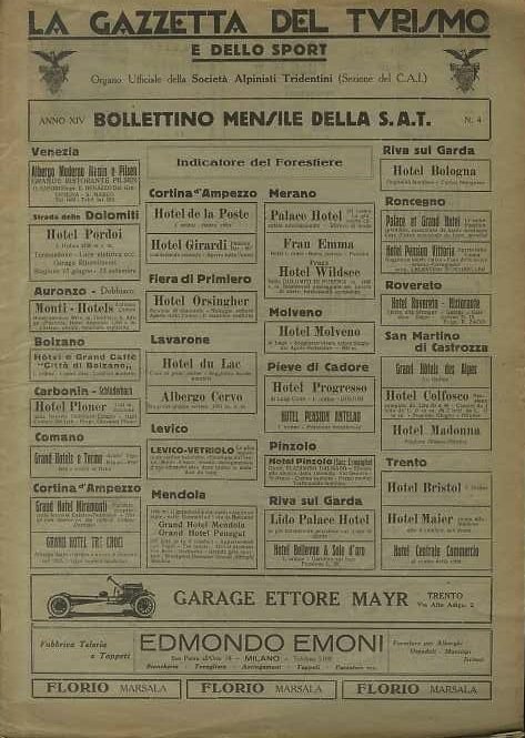 La gazzetta del turismo e dello sport: organo ufficiale della …