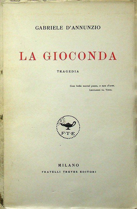 La gioconda: tragedia.