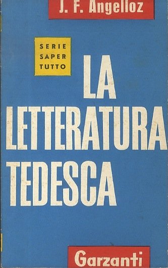 La letteratura tedesca.