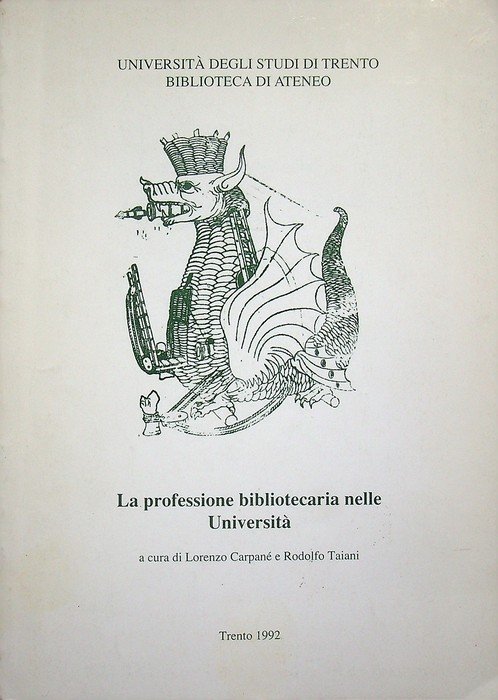 La professione bibliotecaria nelle universitÃ : stato giuridico, funzioni direzionali … | Immagine principale