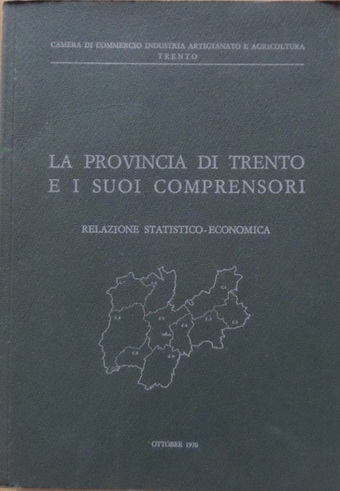 La provincia di Trento e i suoi comprensori: relazione statistico-economica.