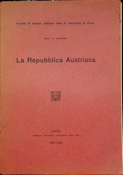 La repubblica austriaca.