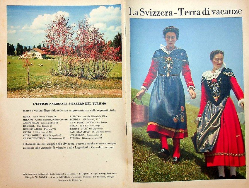 La Svizzera, Terra di Vacanze.