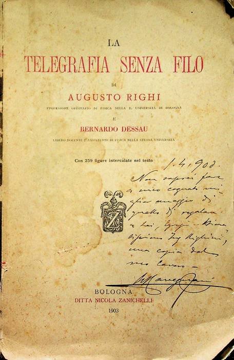La telegrafia senza fili.
