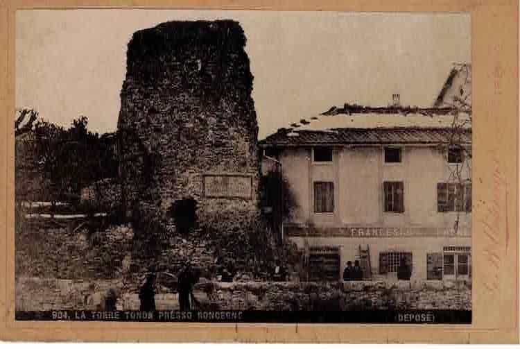 La torre tonda presso Roncegno, Castel Marler.