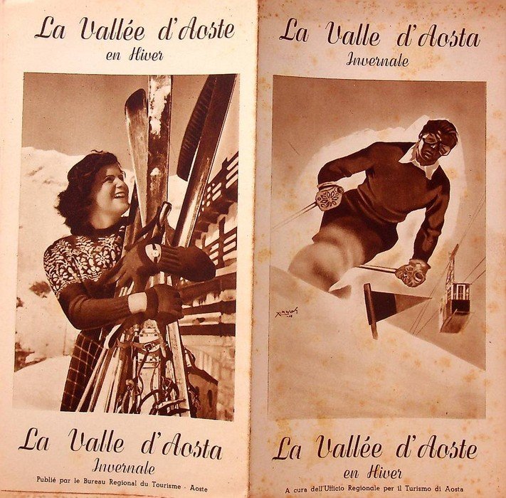 La VallÃ¨e d'Aoste en Hiver, La Valle d'Aosta invernale (FranÃ§ais). | Immagine principale