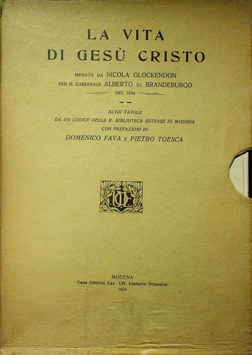 La vita di GesÃ¹ Cristo.