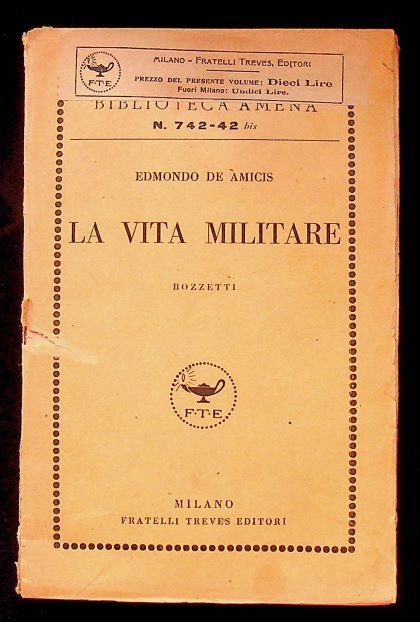 La vita militare: bozzetti.
