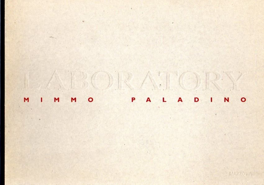 Laboratory di Mimmo Paladino.