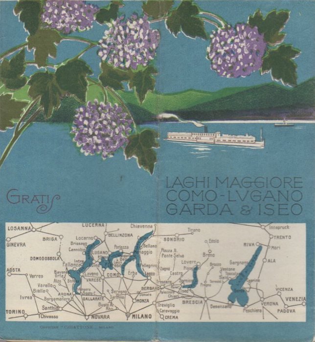 Laghi Maggiore, Como-Lugano, Garda & Iseo.
