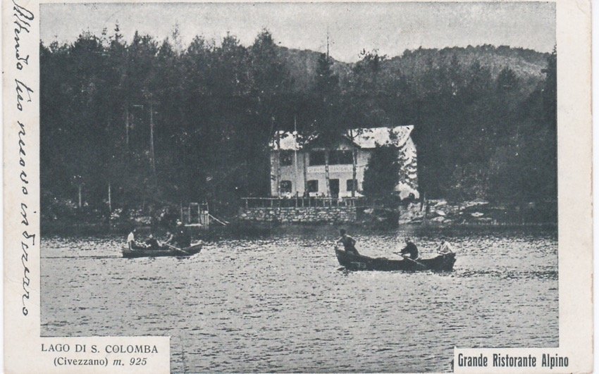 Lago di S. Colomba (Civezzano) m. 925. - Grande Ristorante …