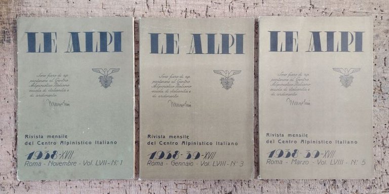 Le Alpi: Rivista mensile del CAI: Vol. LVII-LVIII: N. 1, …