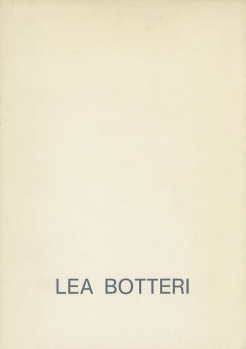 Lea Botteri: 1903-1986.