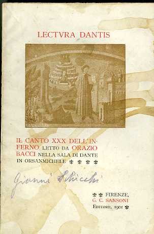 Lectura Dantis: Il Canto XXX dell'Inferno letto da Orazio Bacci …