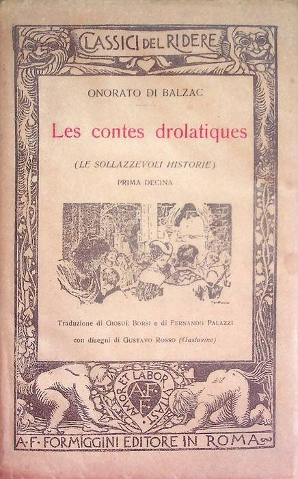 Les contes drolatiques: Le sollazzevoli historie.