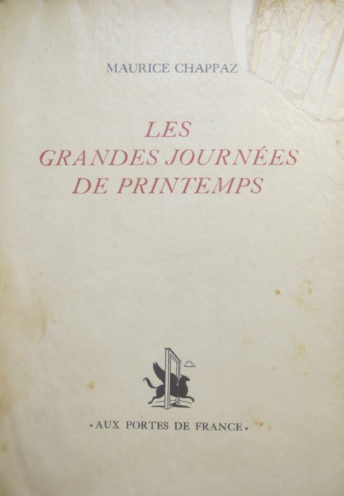 Les grandes journées de printemps.
