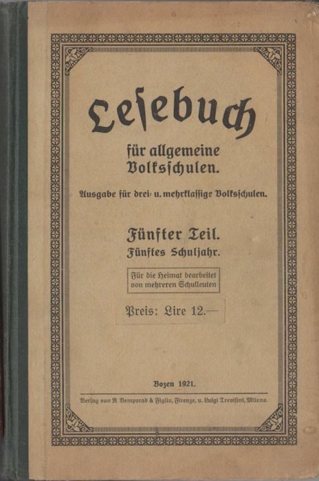 Lesebuch fÃ¼r allgemeine Volksschulen: Ausgabe fÃ¼r drei- und mehrklassige Volksschulen.