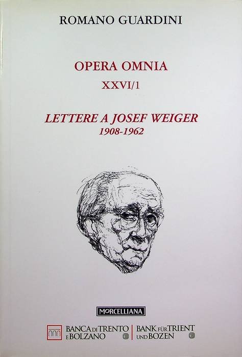 Lettere a Josef Weiger, 1908-1962.