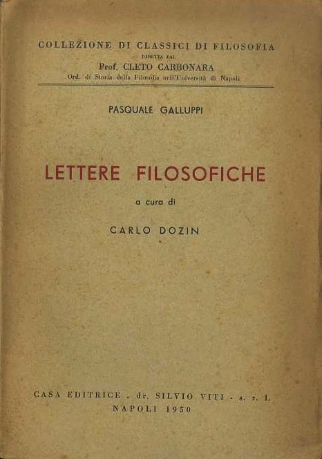 Lettere filosofiche.