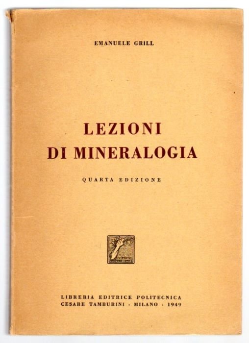 Lezioni di mineralogia.