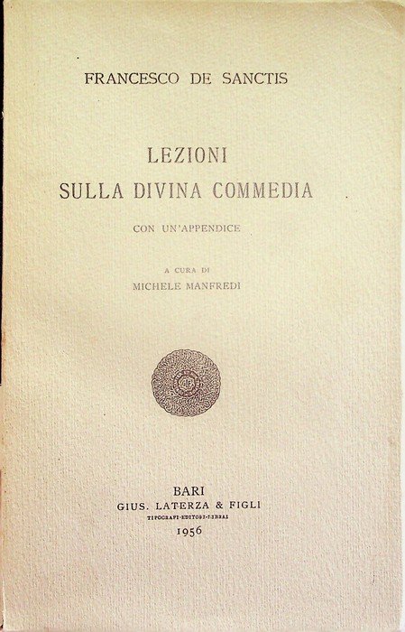 Lezioni sulla Divina Commedia.