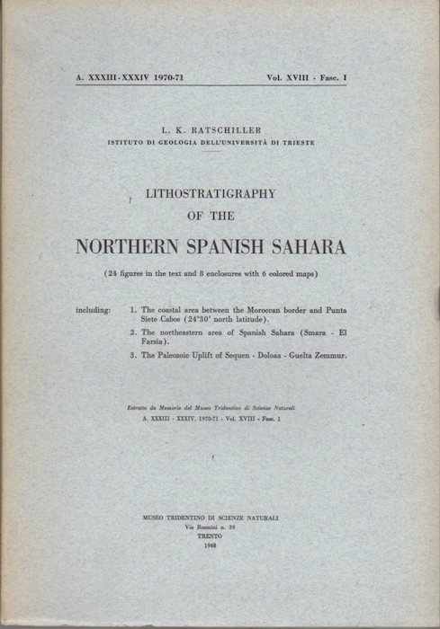 Lithostratigraphy of the Northern Spanish Sahara.