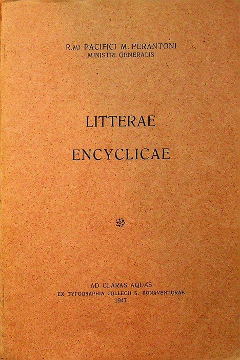 Litterae encyclicae.