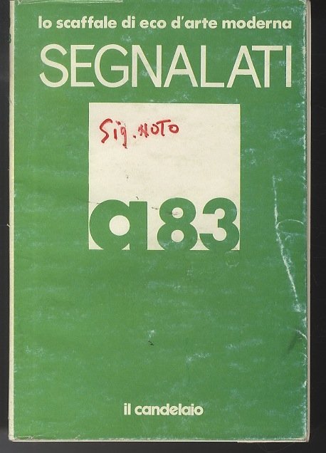 Lo scaffale di eco d'arte moderna: segnalati a 83.