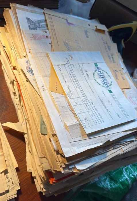 Lotto di oltre 500 fatture dal 1890 ca. al 1940 … | Immagine principale