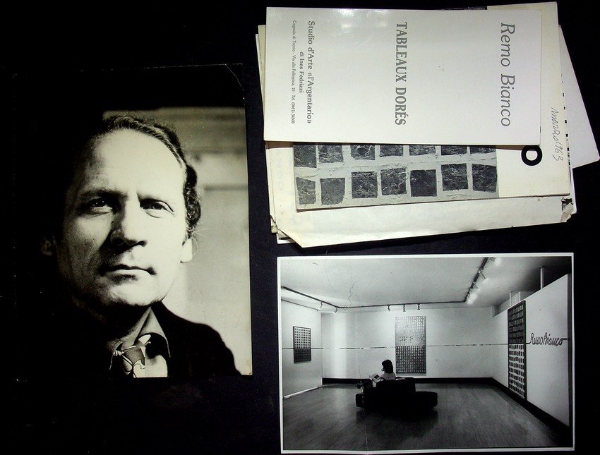 Lotto di tre fotografie originali d'epoca: un ritratto di Remo … | Immagine principale