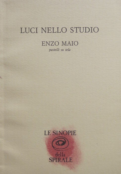 Luci nello studio: Enzo Maio: pastelli su tela.