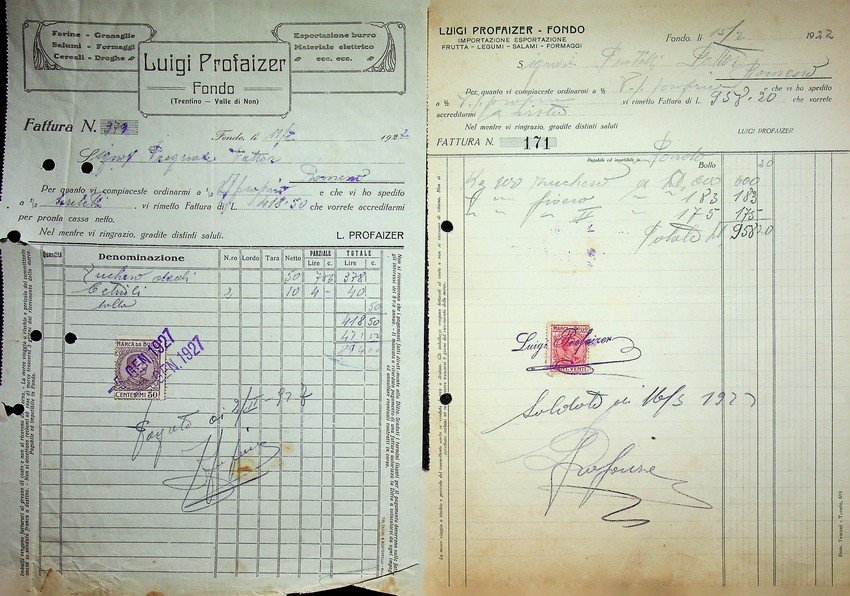 Luigi Profaizer: Fondo (Trentino - Valle di Non). | Immagine principale