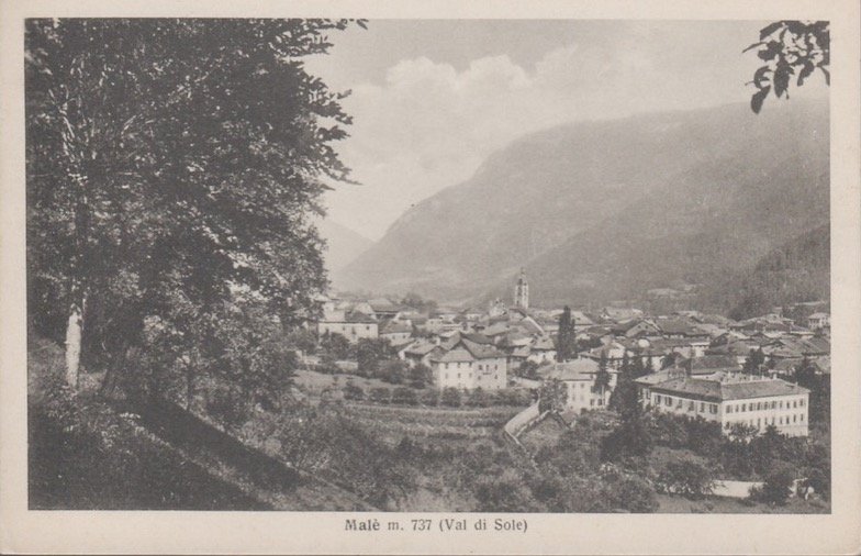 Malé (m. 737). Val di Sole.