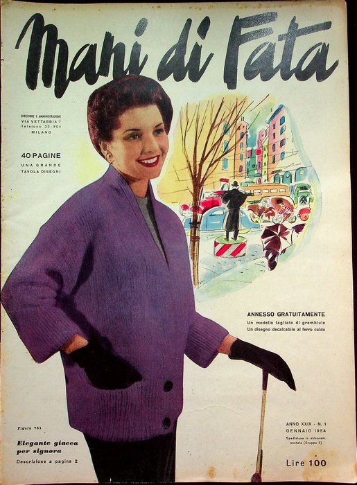 Mani di fata: A. XXIX - N.1 (gennaio 1954).