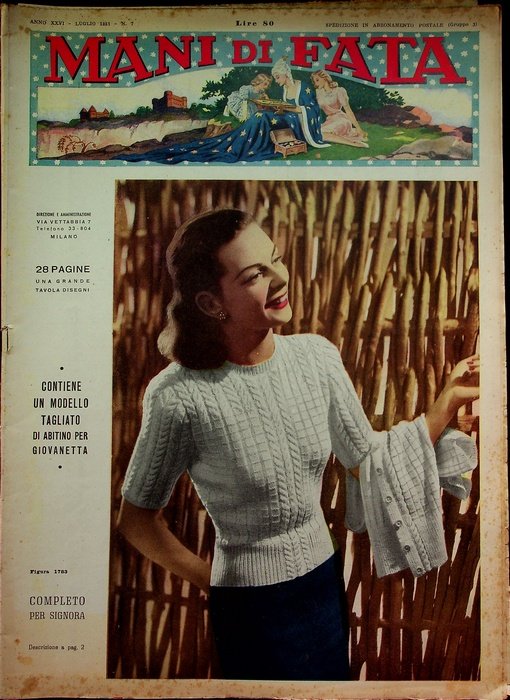 Mani di fata: A. XXVI - N.7 (luglio 1951).
