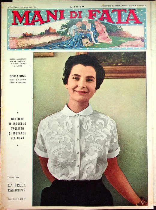 Mani di fata: A. XXVIII - N.4 (aprile 1953).