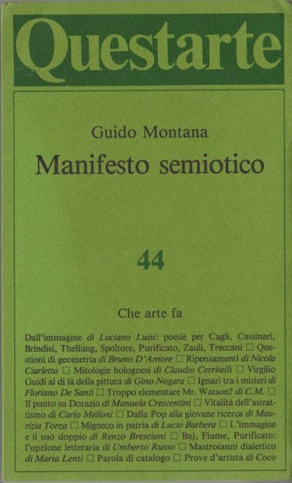 Manifesto semiotico.