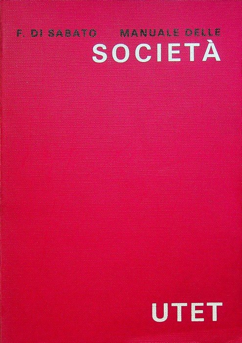 Manuale delle societÃ .