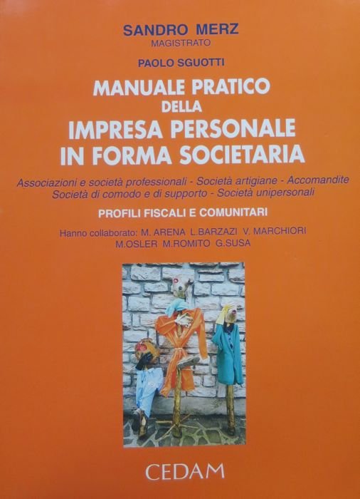 Manuale pratico della impresa personale in forma societaria: associazioni e …