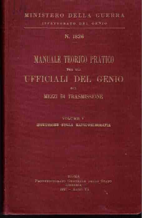 Manuale teorico pratico per gli ufficiali del Genio sui Mezzi …