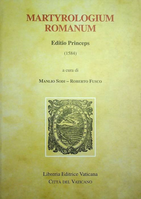 Martyrologium Romanum: Editio princeps (1584).