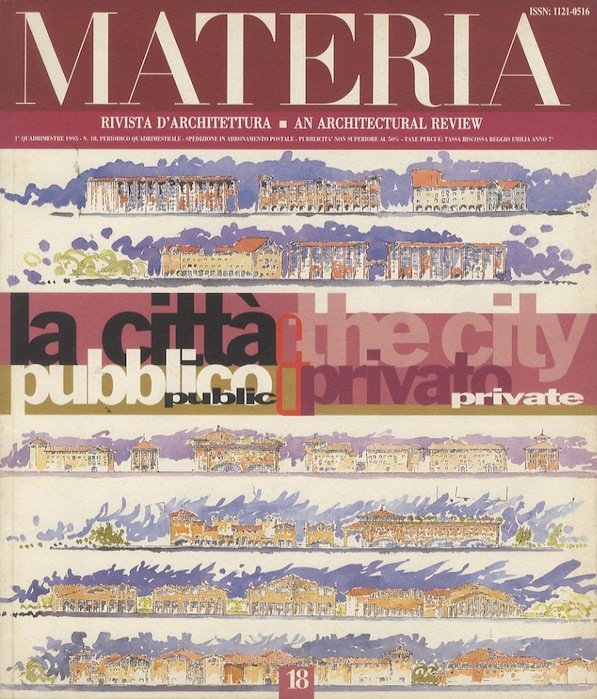 Materia: Rivista d'architettura = An Architectural review: 1Â° Quadrimestre 1995 …