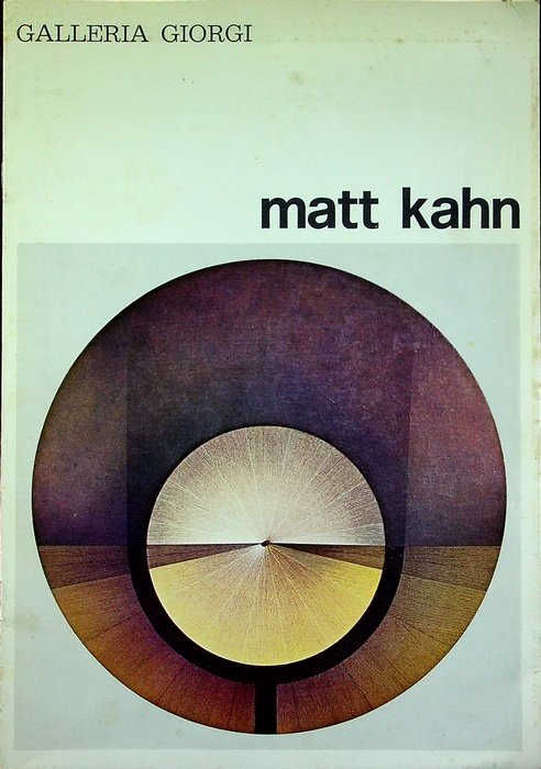 Matt Kahn: Galleria Giorgi.