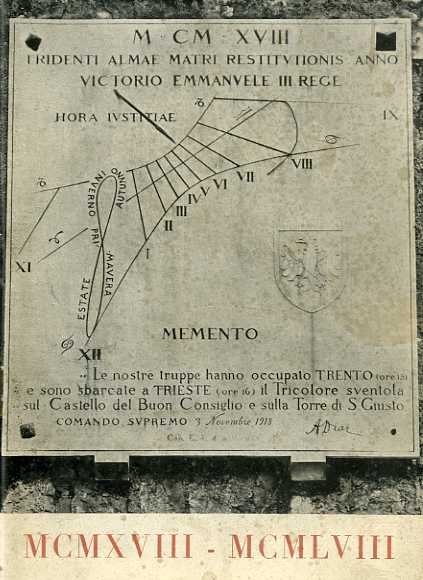 MCMXVIII-MCMLVIII: Trento, 3 novembre 1958.