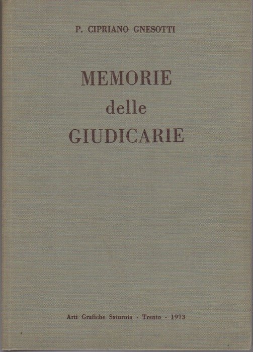 Memorie delle Giudicarie.